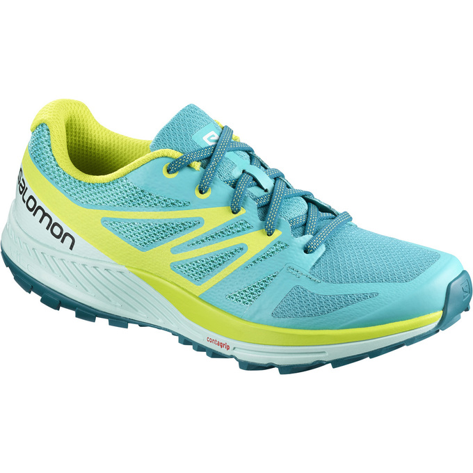 SALOMON SENSE ESE W Philippines - Women's Trail Running Shoes - Light Blue | 970284-DQX